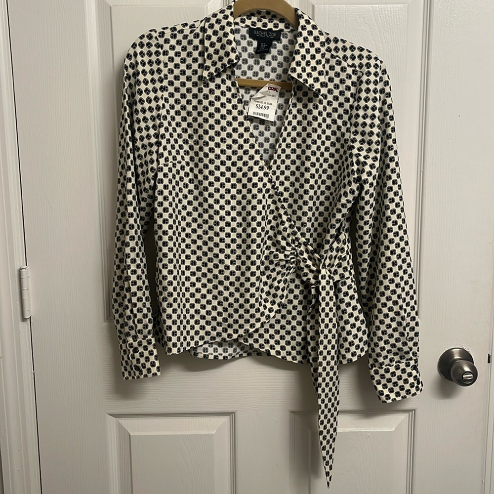 Rachel Zoe Wrap Top